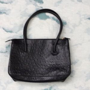 East West Italian leather bag